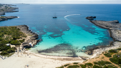 Beach in Menorca